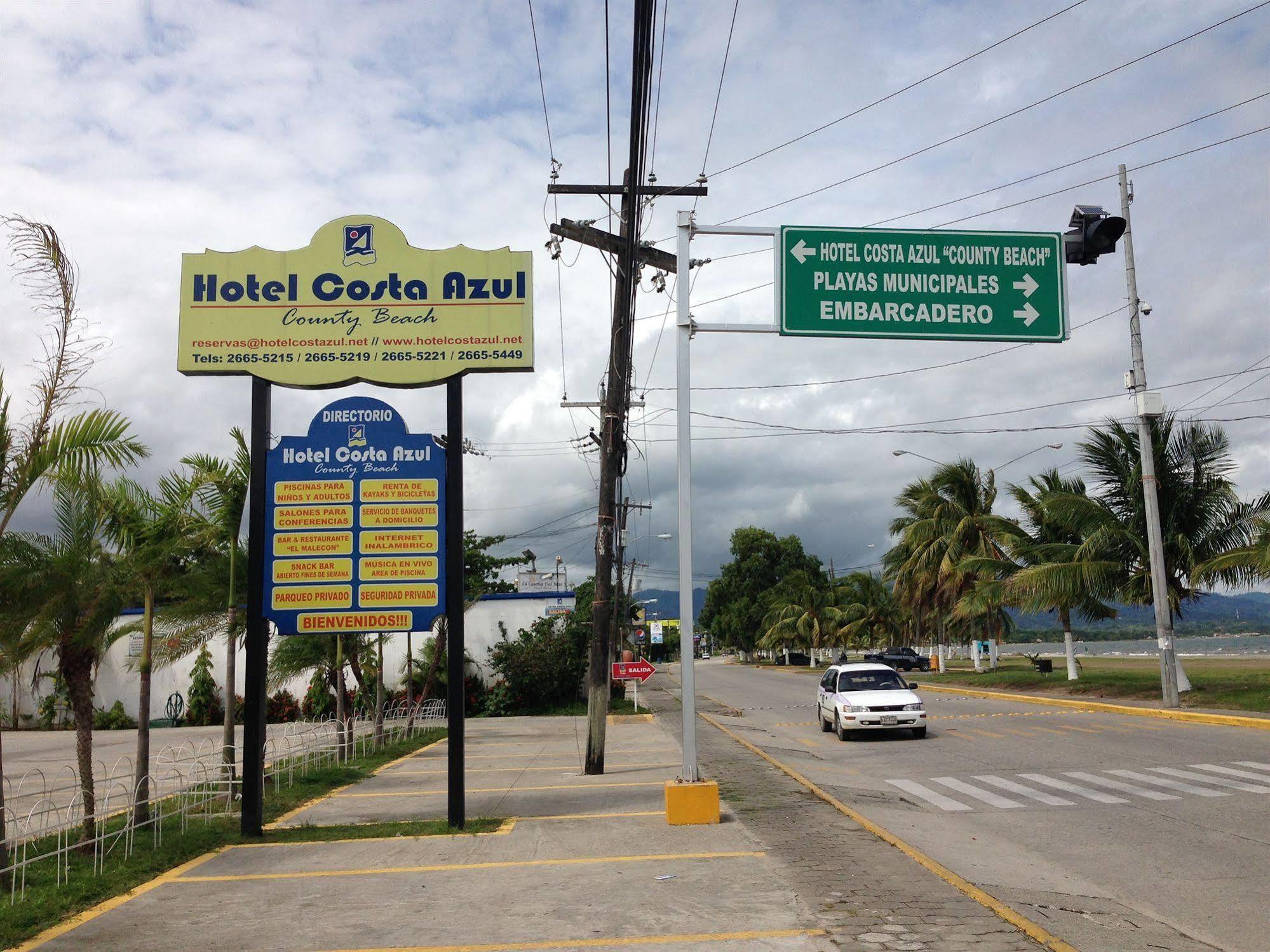 Hotel Costa Azul County Beach Puerto Cortes Exterior photo